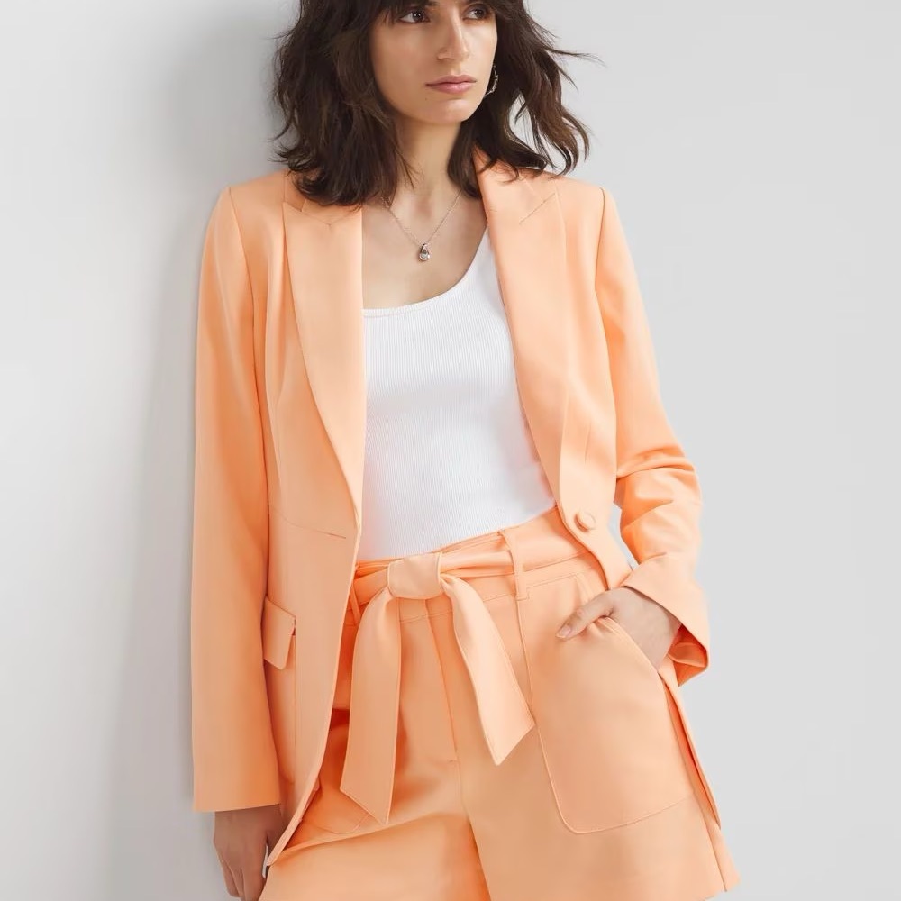 Women's Peach Blazer